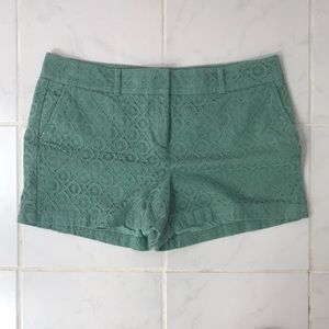 Lace overlay shorts